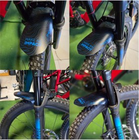 Resim Bike And Art Epic Impact Ön Çamurluk Neon 