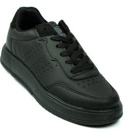 Resim Babalı 158 Minican Siyah Çocuk Sneaker 