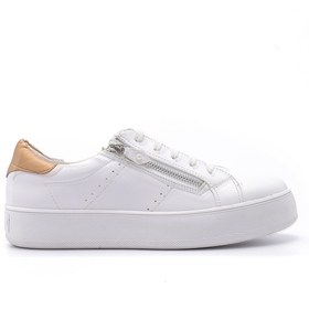 Resim Kadın Fermuar Detaylı Sneaker 