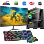 Resim I5 13400F 16GB Ddr4 480SSD 8gb RTX3050 27" 165Hz Mon. Oyun Bilgisayarı 