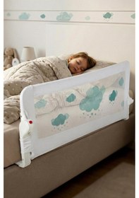 Resim Wellgro Littles 150 48 CM Yatak Bariyeri Çocuk Yatak Korkuluğu Yeşil 