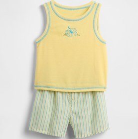 Resim Sarı Çocuk Geri Dönüştürülmüş Pijama Altı Takımı - Sarı / 14 