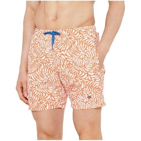 Resim Napapijri V-inuvik 1 Deniz Şortu - Np0a4ıblfcw1-10263 Beyaz - Turuncu 