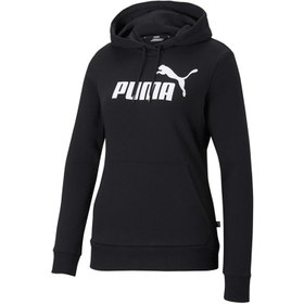 Resim Puma Giyim Sweatshirts Ess Logo Hoodie Tr 