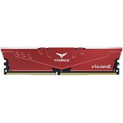 Resim T-Force Vulcan Z Red TLZRD416G3200HC16F01 16 GB (1x16 GB) 3200 MHz CL16 DDR4 Gaming RAM Team