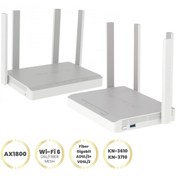 Resim Keenetic AX1800 Hopper KN-3610 Dsl Modem Ve KN-3710 Sprinter Router Wi-fi 6 Fiber Gigabit Mesh 2'li Kit 