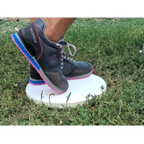 Resim BUCKHEAD Kafkaslar Düz Taban Kadın Tam Ortopedik Yürüyüş Günlük Sneakers Spor Ayakkabı 