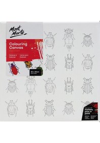 Resim Mm Renkli Tuval 30 Cm Yuvarlak Mandala 4 Çeşit 