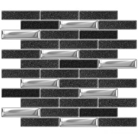 Resim Orient Mutfak Tezgah Arası Ve Iç Dekorasyon Için 23x98 Mm Kristal Mozaik (1 KUTU=1 M2 FİYATIDIR) 