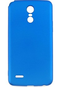 Resim Nettech Lg Stylus 3 Uyumlu Suide Arka Koruma Kılıf - Mavi Mavi 