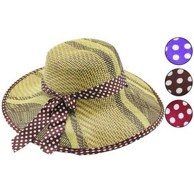 Resim Bayan Kurdelalı Plastik Hasır Bayan Foter Kumaş Kenar - Kuşak 5496 Çok Renkli 