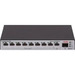 Resim isiltikidsmoda H3C Aolynk S1600V2-10P-HPWR 8 Port Gıgabıt + 1xgb SFP/1XRJ45 Uplınk 125W Poe Yönetilebilir Swıtch 