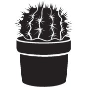 Resim Saksı Çiçeği Kaktüs (Tip 6) 60X90 cm Lcst [lcst] 