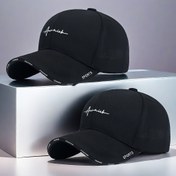 Resim 2 Adet Vintage Tarzı "ANNEMARIE SPORTS" Nakışlı Beyzbol Şapkaları, Polyester, Güneş Koruma, Çiftler İçin Ayarlanabilir Uyum, İlkbahar & Sonbahar Günlük Giyim İçin İdeal 