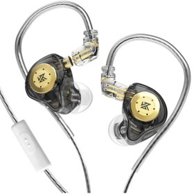 Resim KZ EDX PRO Dinamik Sürücü In Ear Monitör IEM Kablolu Kulak İçi Oyuncu Kulaklık 