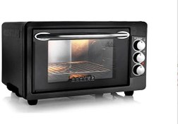 Resim Schafer Backofen (Çift Cam) Siyah Mini Fırın Schafer