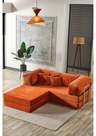 Resim Legom Alis Aktivite Koltuğu Yatak Olabilen Çok Amaçlı Kanepe Kiremit Kiremit 