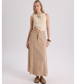 Resim Mai Collection Mai Studios Co. Garias Cepli Uzun Batik Desenli Vizon Etek Vizon 