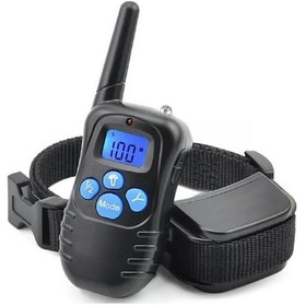 Resim Petainer 998DR Kumandalı Şarjlı Köpek Eğitim Tasması Siyah 
