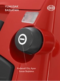 Resim SEBO K3 Premium 890 W Toz Torbalı Elektrikli Süpürge, Kırmızı 
