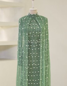 Resim Couture Tasha Tesettür Abiye - Yeşil / 38 