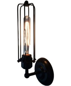 Resim Rsylight Retro Metal Dekoratif Rustik Siyah Mafsallı Duvar Aplik (553543013) Siyah 