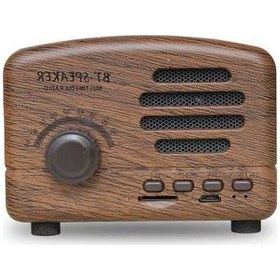 Resim Didadodo Mini Ahşap Bluetooth Hoparlör - Küçük Boyut, Yüksek Ses, Şık Tasarım 