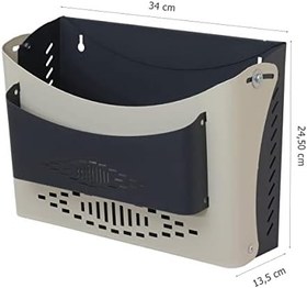 Resim EYM Akşan Metal Apartman Site Gazetelik Gazete İlan Posta Kutusu 