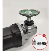 Resim 1 Takım 3 Parça M14'ten M10'a Adaptör ve Üst-Alt Pres Plakaları - Dayanıklı Metal, Profesyonel Açılı Taşlama Aksesuarları 
