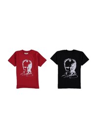 Resim A.L.M Kids 23 Nisan Atatürk Imzalı Erkek Çocuk Tişörtler (5-12 Yaş) 4554574 