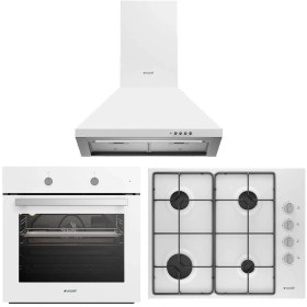 Resim Arçelik AFC 231 B A FRY - OMD D 611 EB - P 27 YB Yeni Beyaz Eko Ankastre Set 