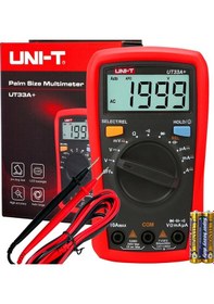 Resim Unit Ut 33a+ 600v Dijital Multimetre Ölçü Aleti Cihazı Ac Dc Akım Ölçer 