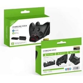 Resim Dobe Xbox Serisi X/s/ Xbox-One S ve Xbox-One x Çift Şarj Cihazı Standı Istasyonu 