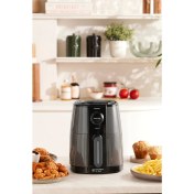 Resim Karaca Smart Cook 60 Dakikaya Kadar Zaman Ayarlı Compact Airfryer Space Grey 