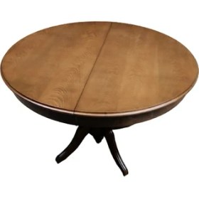 Resim Bengi Masa Baba Klasik Model Kayın Kaplama Mdf Tabla Ihlamur Ayak Ceviz Boya 120 cm Açılır El Yapım 