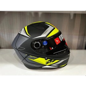 Resim Mt Helmets Mt Revenge 2 S Hatax C3 Motosiklet Kaskı Mat Sarı 