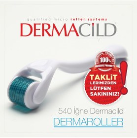 Resim Dermacild Dermaroller 0,25MM Titanyum İğne Derma Roller 