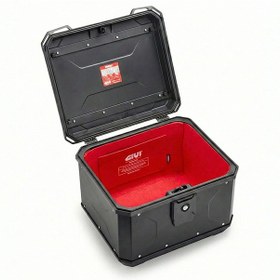 Resim Givi Alp44b2 Alpına Alüminyum Motosiklet Arka Çanta Siyah 44lt Siyah 