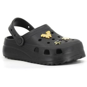 Resim Rahat Taban Yüksek Tabanlı Hemşire Doktor Hastane Aşcı Taşlı Terlik - Siyah 