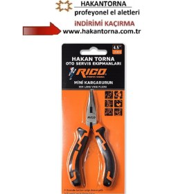 Resim Rico Mini Kargaburun Kuyumcu Pensesi 115MM 