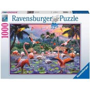 Resim Ravensburger 1000 Parça Puzzle Pembe Flamingolar 170821 