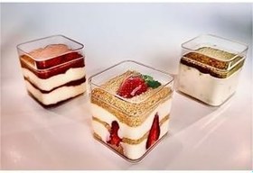 Resim Moderna Kase 250 Cc Mika Kapaklı 10 Adet 