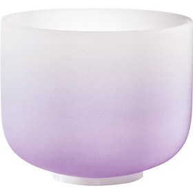 Resim Meinl Sonic Energy CSBC8B Crown Chakra 8'' Crystal Singing Bowl Note B4 (Color Frosted Purple) 