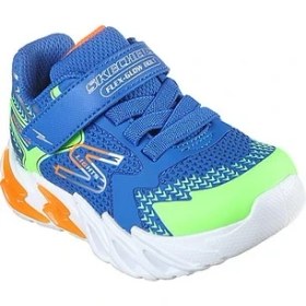 Resim Skechers Flex-Glow Bolt Erkek Bebek Işıklı Spor Ayakkabı 