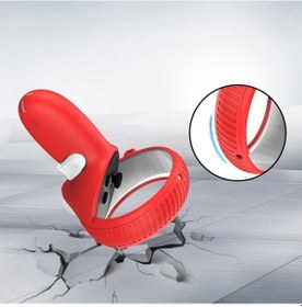 Resim Createtech Oculus Quest 2 Yeşil Vr Gözlük Lensi Kılıf, Kolu Koruyucu Kılıf, Açık Kılıf, Kullanıcı Dostu Design 