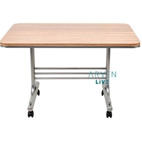 Resim Tekerlekli Orta Sehpa, Tekerlekli Masa 60X100 Cm 