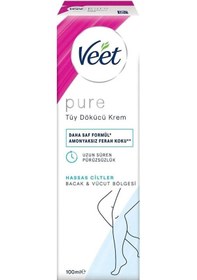 Resim Veet Pure Hassas Ciltler İçin Tüy Dökücü Krem 100 ML 