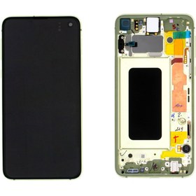 Resim Kadrioğlu Galaxy S10e ( Sm-g970 )Uyumlu Servis Lcd Dokunmatik Ekran Beyaz 