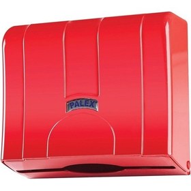 Resim Palex Standart Z Katlı Kağıt Havlu Dispenseri Kırmızı 