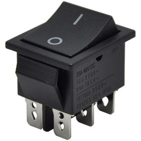 Resim Be-107 Geniş Işıksız Anahtar On-On / 6P Süper Aaa Kalite 